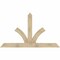 Ekena Millwork Richland Rough Sawn Timber Gable Bracket, Douglas Fir, 84"W x 49"H x 4"D x 6"F, 14/12 Pitch GBW084X49X0406RIC00RDF - alternate 1